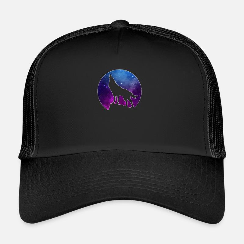 Wolf Wolves Howl WolfPack Werewolf Gift Trucker Cap
