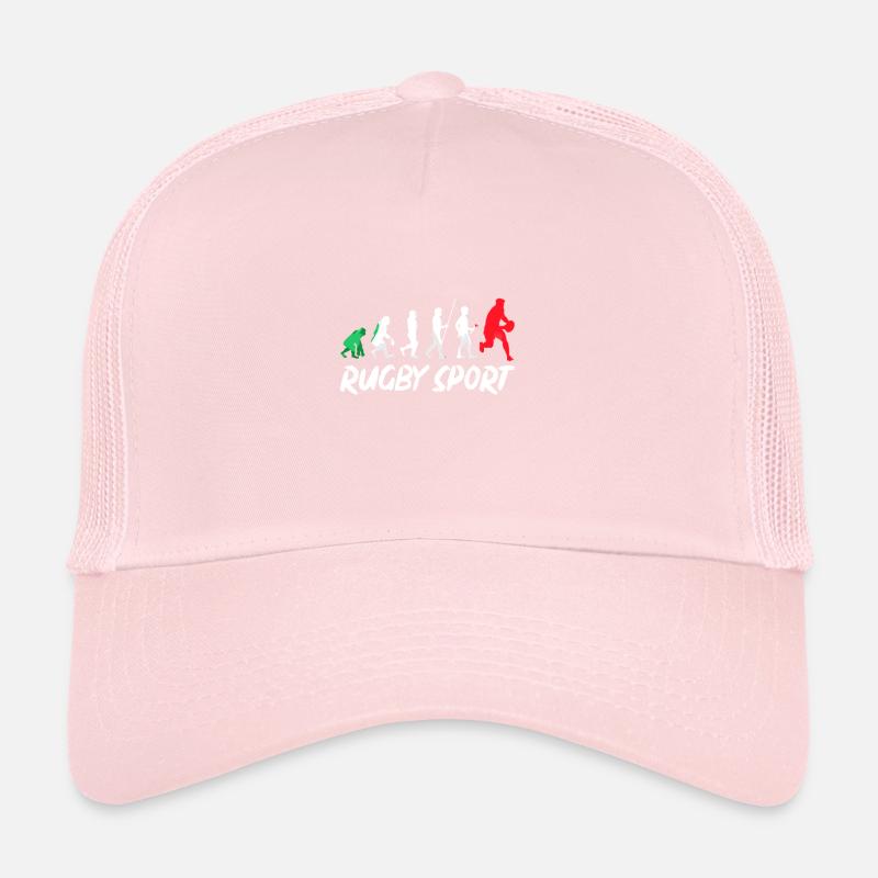 Rugby Sport Evolution Geschichte Geschenk Design Trucker Cap