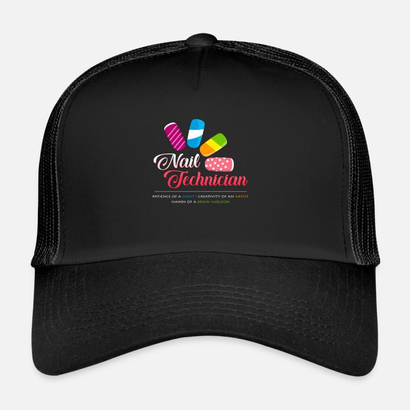 technicien ongles Casquette trucker 
