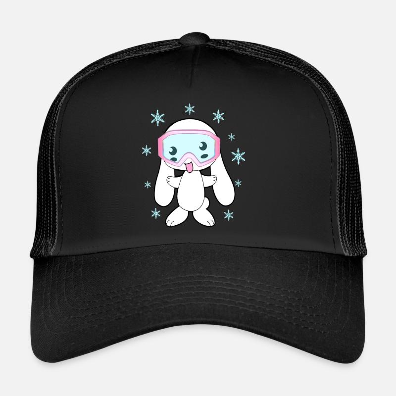 Skiing Bunny Skiing Skiing Apres Skiing Trucker Cap