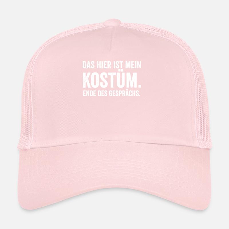 Fasching Karneval Kostüm Verkleidung Trucker Cap