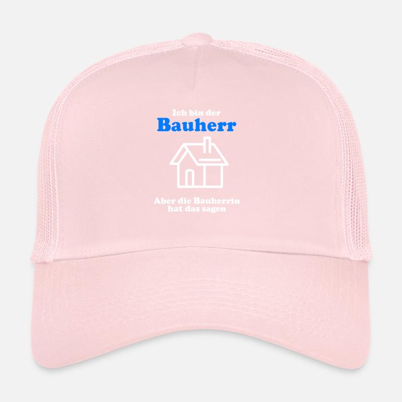 Homme maître d’ouvrage Idée cadeau pour la construction de la maison Casquette trucker 