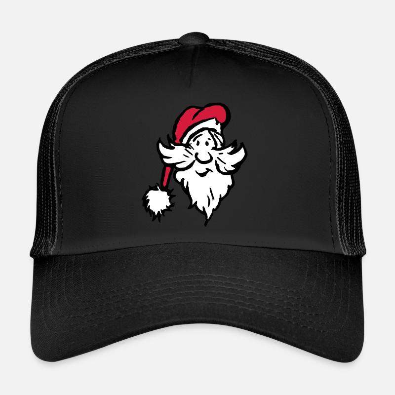 Christmas man icon Trucker Cap