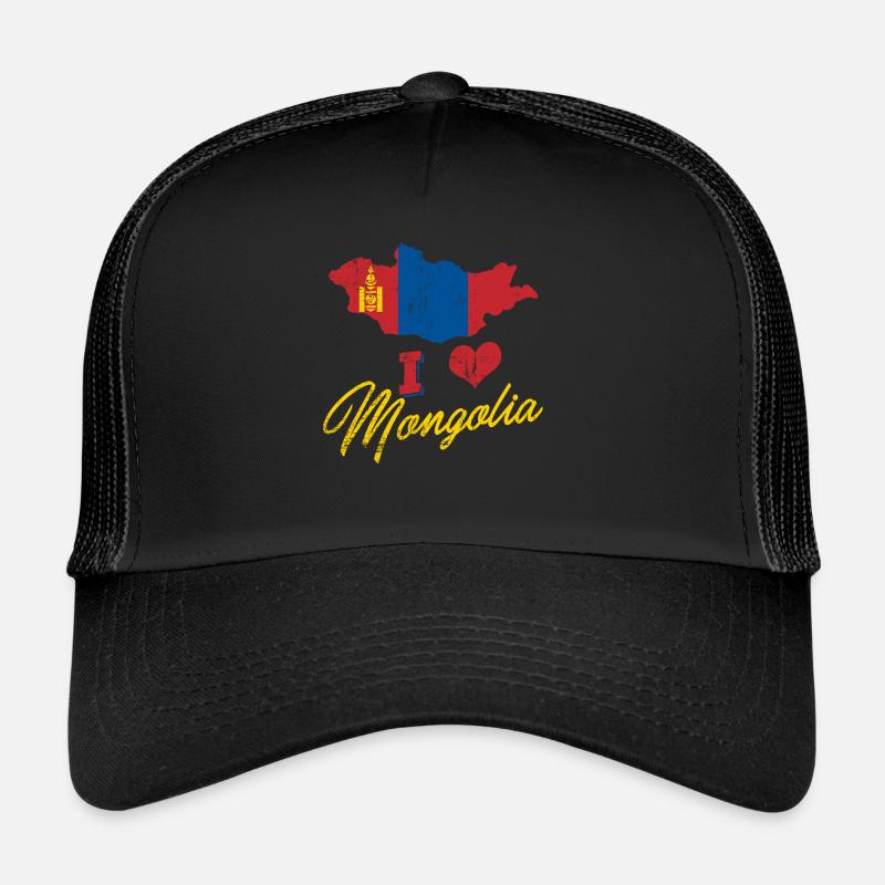 Mongolie Casquette trucker 