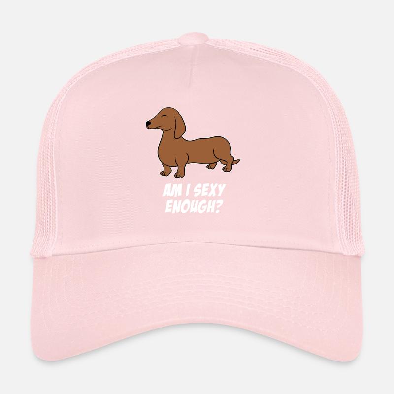 Teckel chien Casquette trucker 