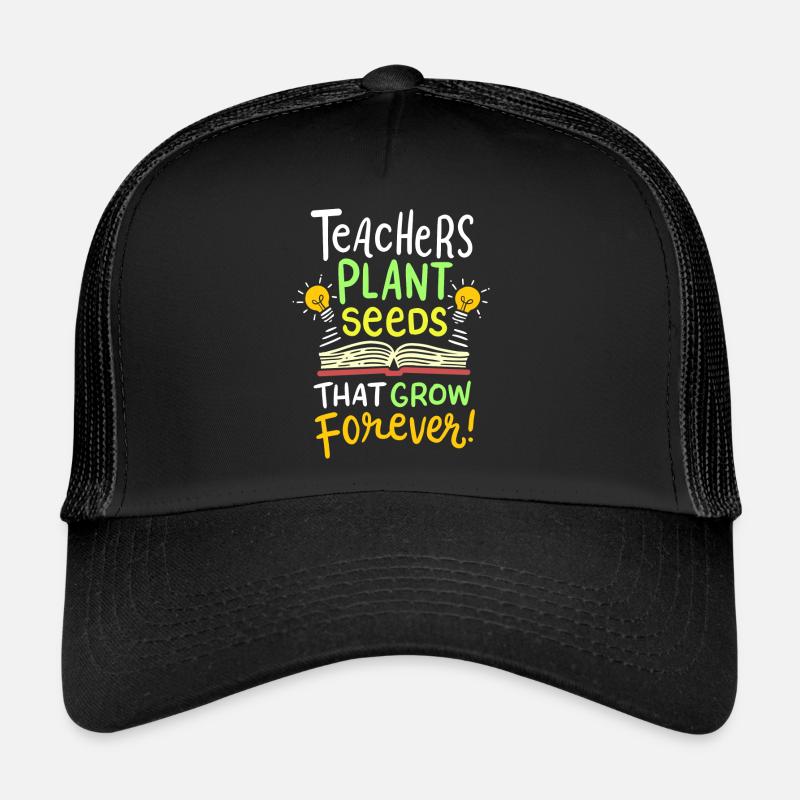 Lehrerin - Trucker Cap - Schwarz/Schwarz