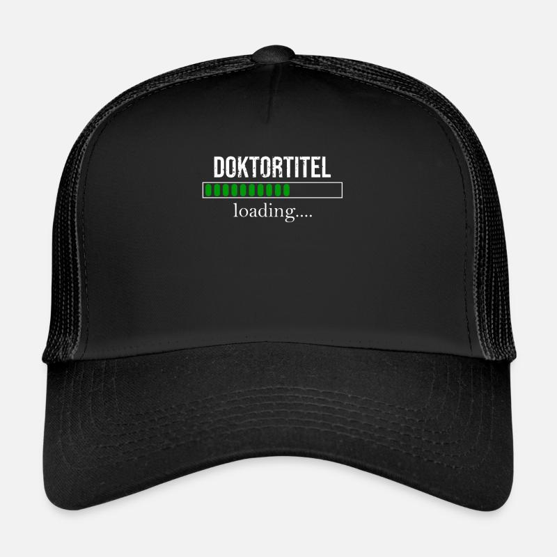 Doktortitel loading Doktorand Promotion T-Shirt Trucker Cap