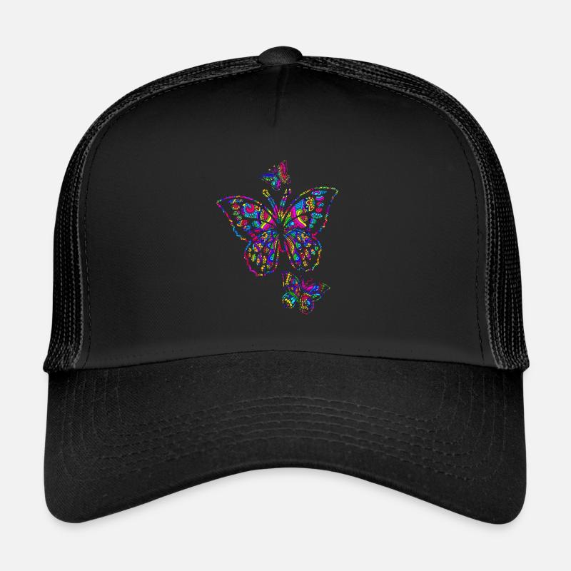 bunter Schmetterling, Geschenk, Geschenkidee Trucker Cap