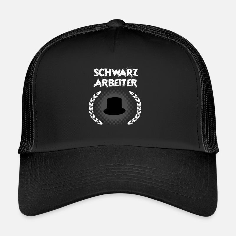 Schornsteinfeger - Trucker Cap - Schwarz/Schwarz