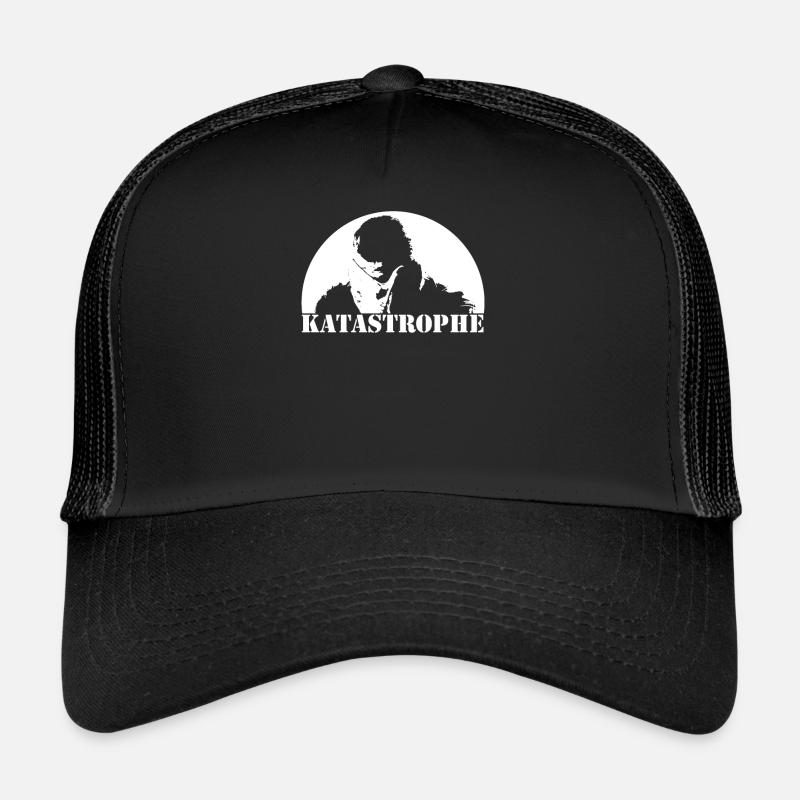 Katastrophe - Trucker Cap - Schwarz/Schwarz