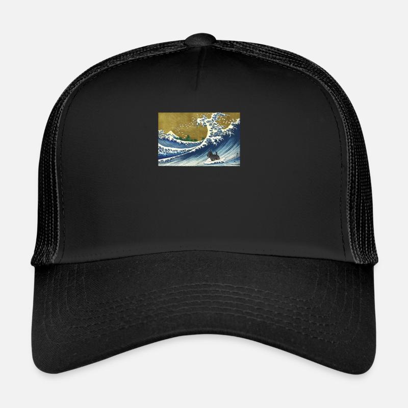 Scottish Terrier - Trucker Cap - black/black
