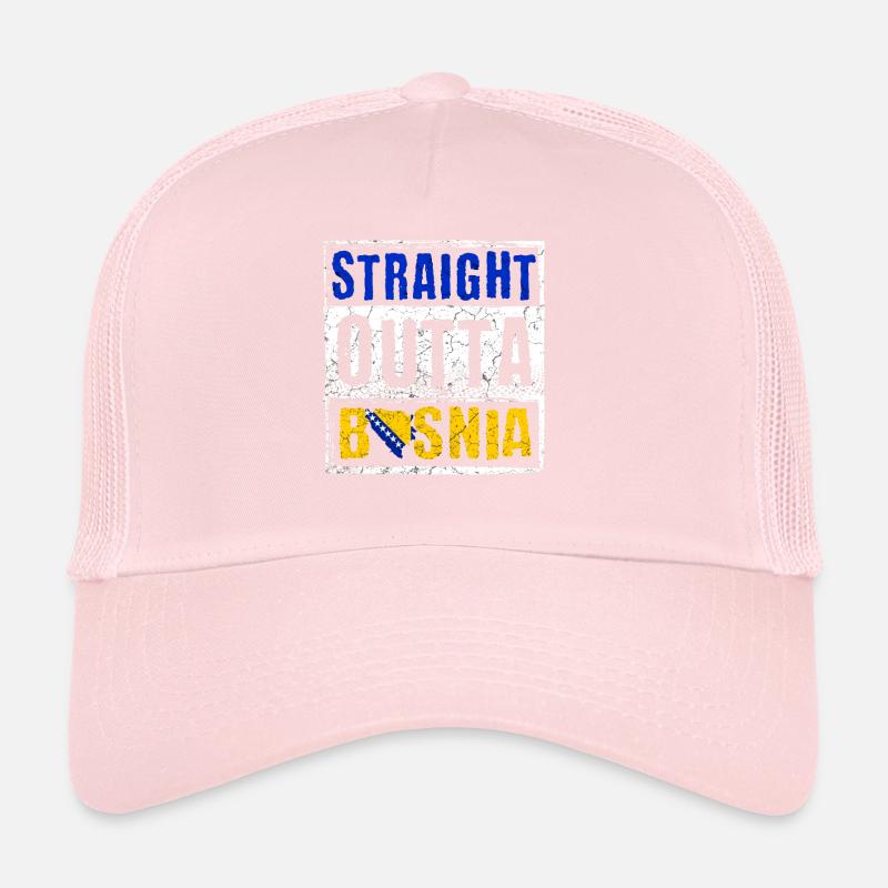 Straight Outta Bosnien Trucker Cap