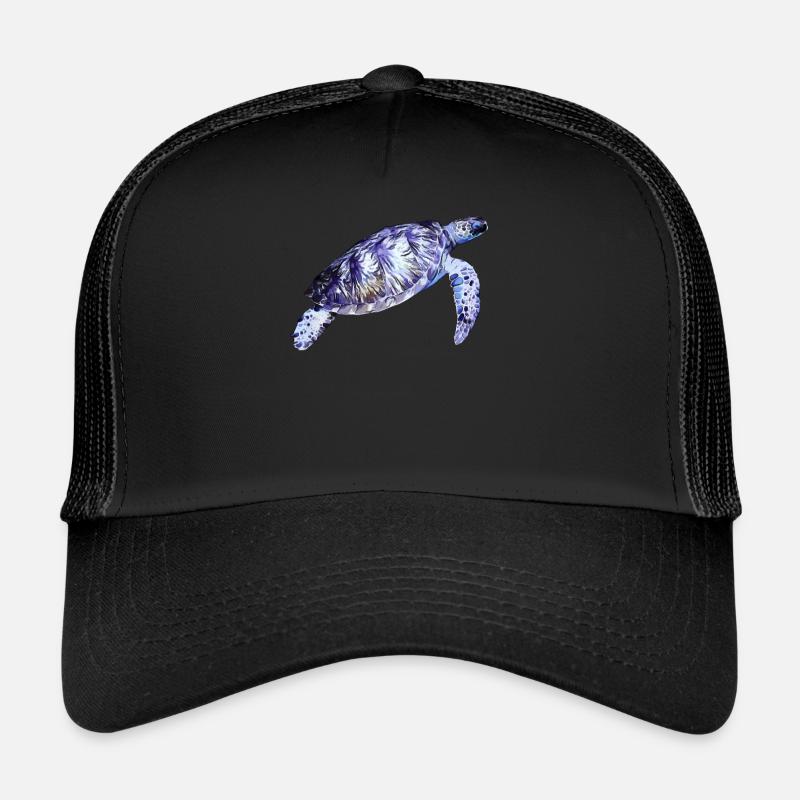 Tortue aquatique Casquette trucker 