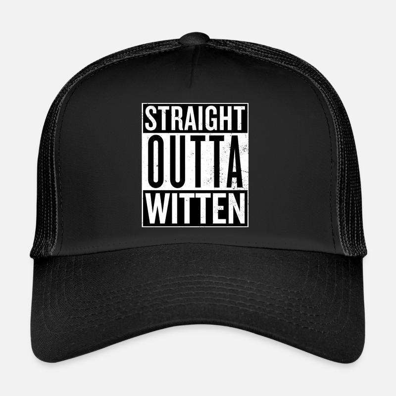 Straight outta Witten compton North Rhine-Westphalia Trucker Cap