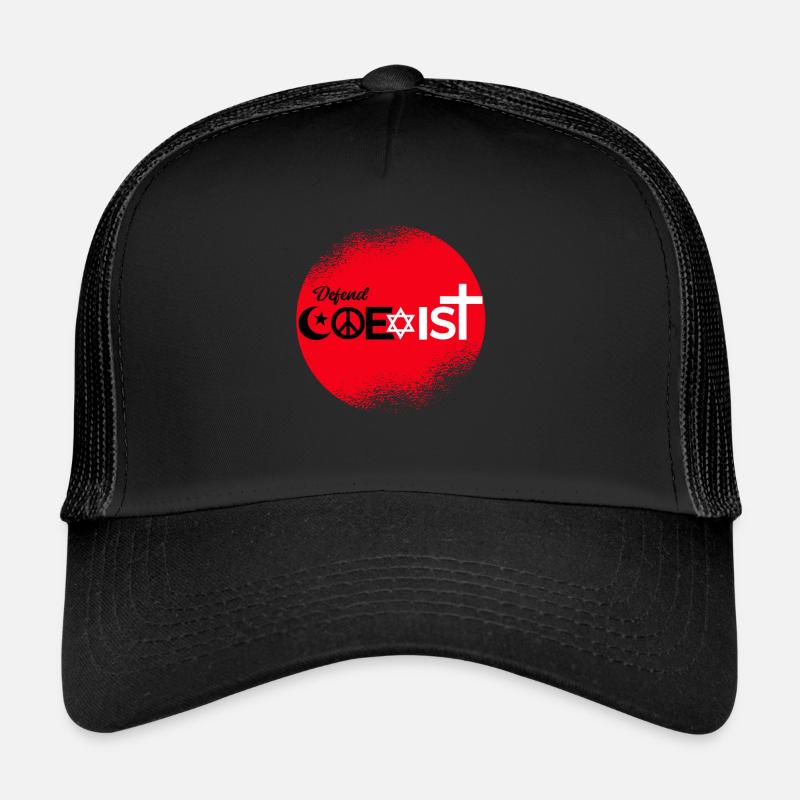 Defend Coexist Trucker Cap