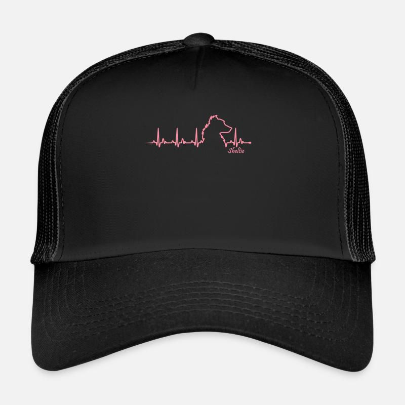 Sheltie Herzschlag Trucker Cap