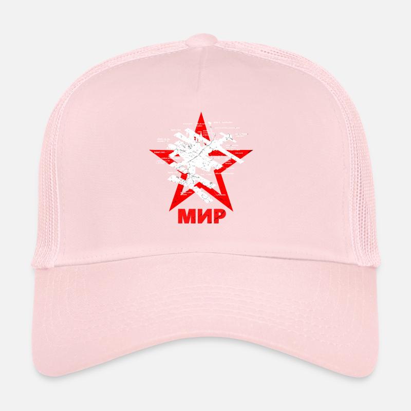 Space Station Mir Trucker Cap