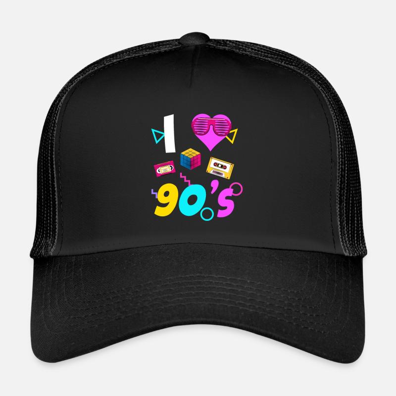 90s 90s 80s 80s Casquette trucker 