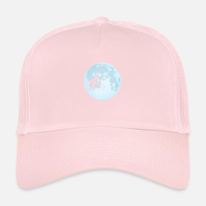 Dinosaur Moon Trucker Cap