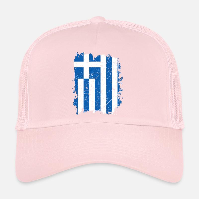 Drapeau de la Grèce Casquette trucker 