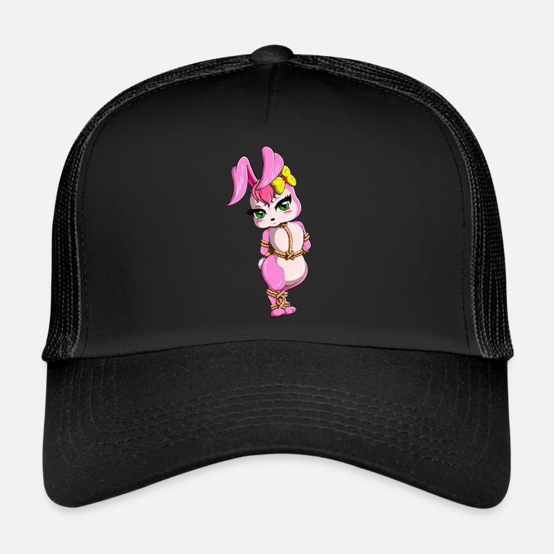 Rope Bunny BDSM Bondage Bunny Shibari Submissive Trucker Cap