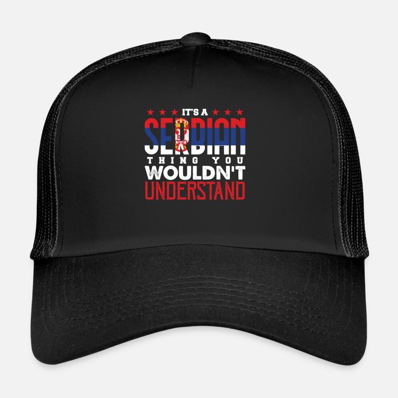 Serbia Trucker Cap