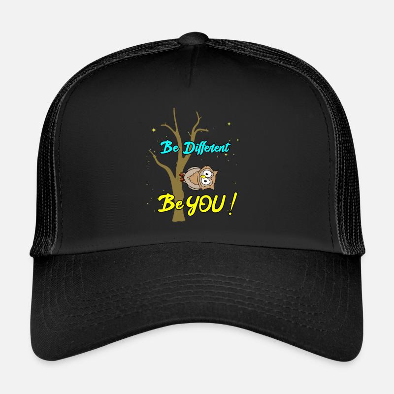 Soyez différent - soyez vous Casquette trucker 
