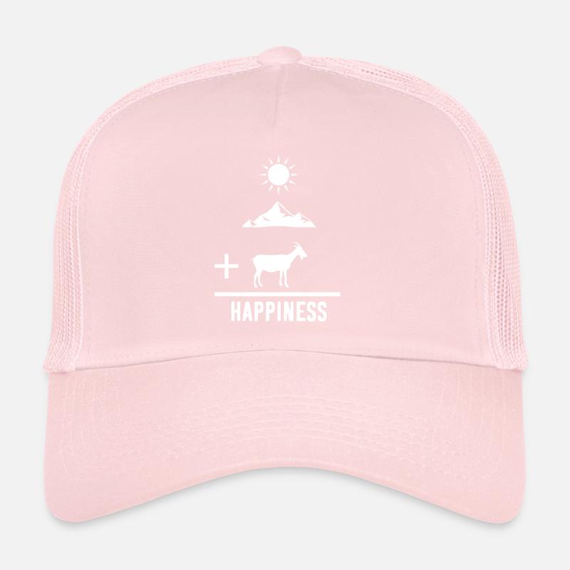 Ziege Ziegenbock Glück Trucker Cap