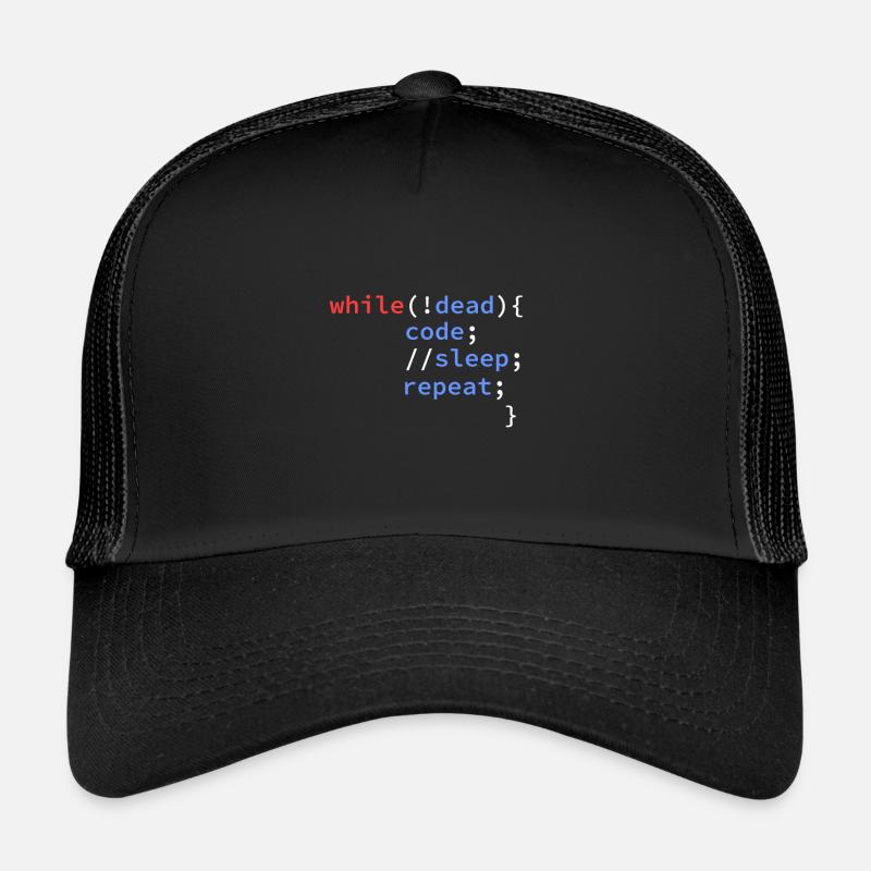 computer science developer coding programmer Trucker Cap