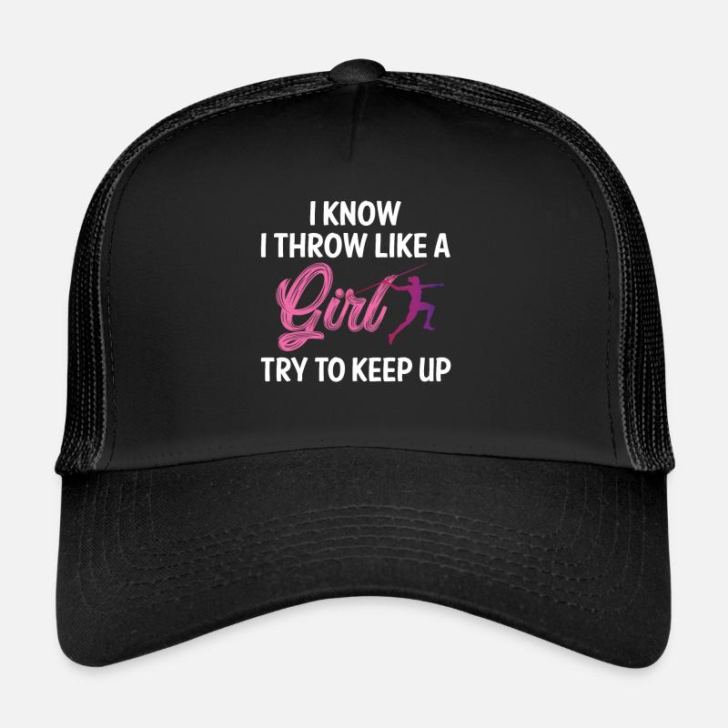 Lancer de javelot Lancer de javelot Casquette trucker 
