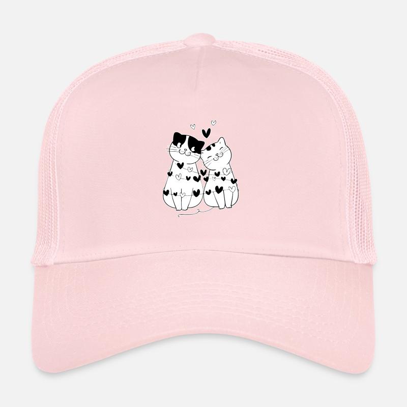 Les chats adorent Casquette trucker 