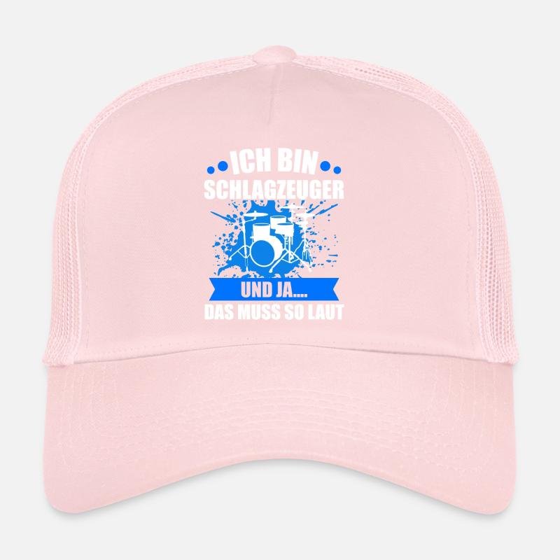 Schlagzeug Drummer Spruch Geschenk Trucker Cap