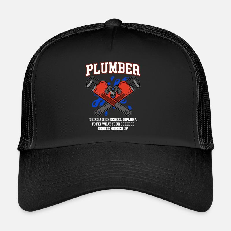 lustiger Klempner Trucker Cap