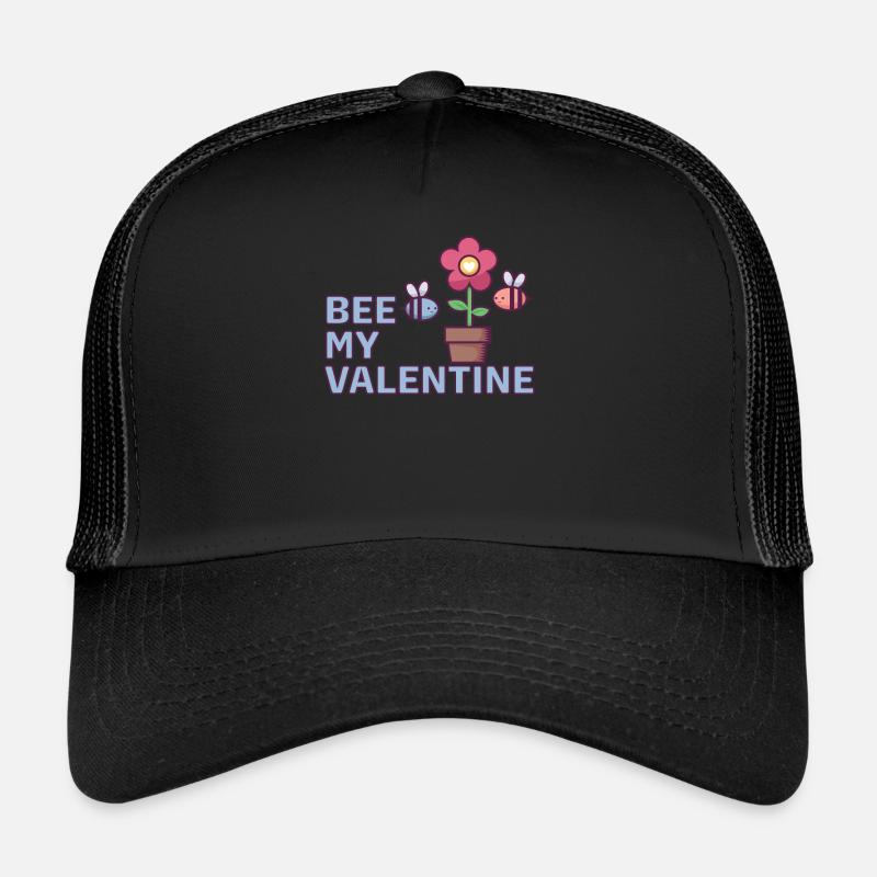 abeille ma valentine - saint valentin Casquette trucker 