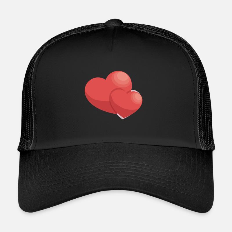 Romantisches herz Trucker Cap