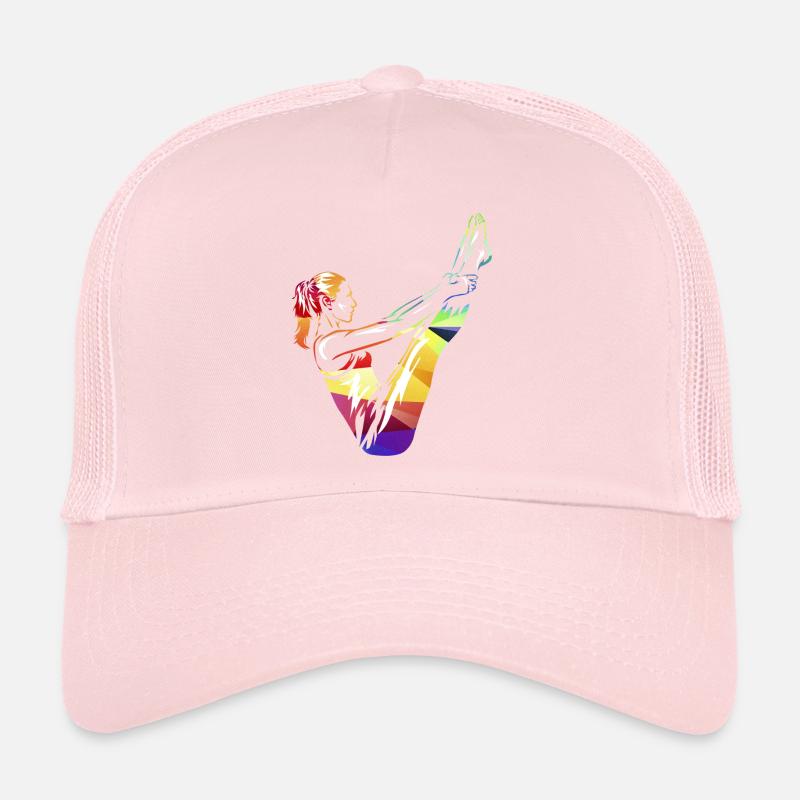 Pilates Übung Trucker Cap