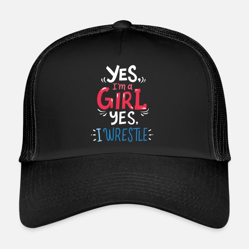 Ringen - Trucker Cap - Schwarz/Schwarz