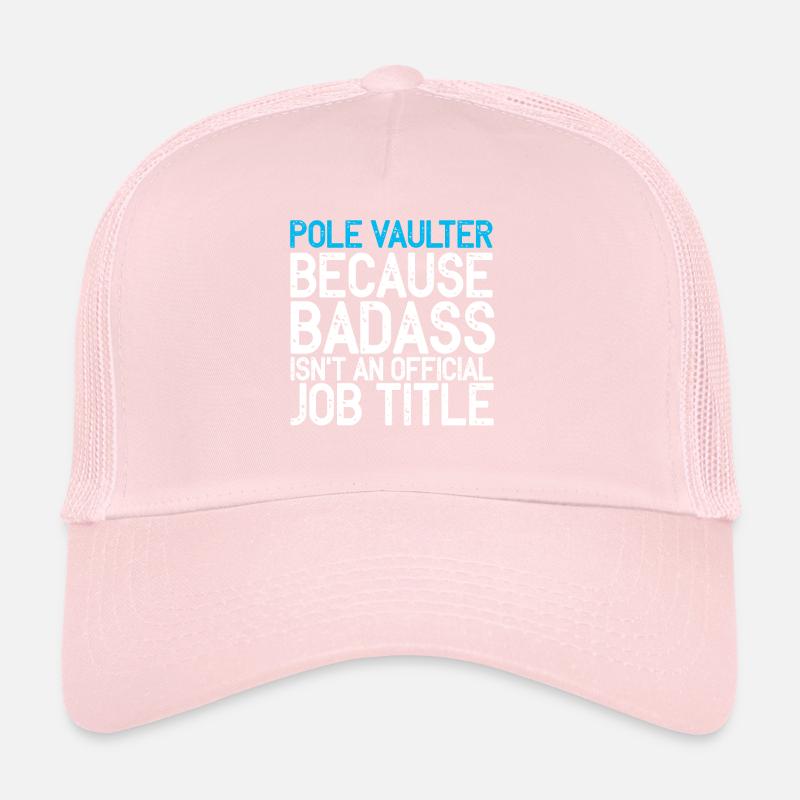 Pole Vault Vaulting Trucker Cap