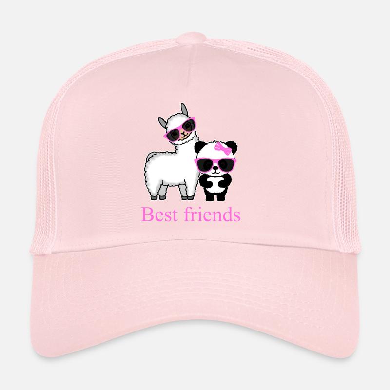 Panda Lama Funny Gift Mesdames Hommes Enfants Casquette trucker 