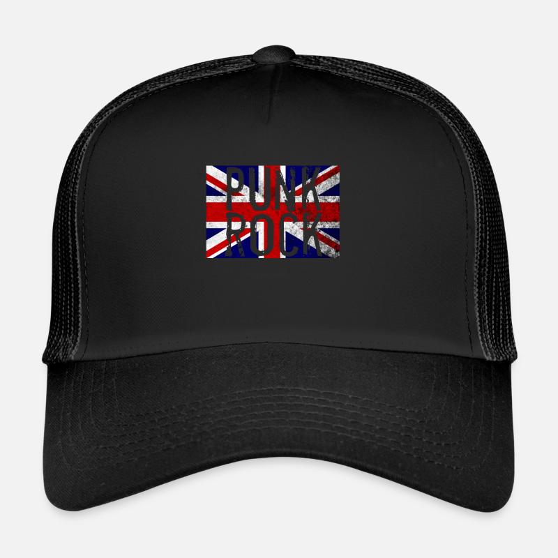 rocker punk rock punker punk Casquette trucker 