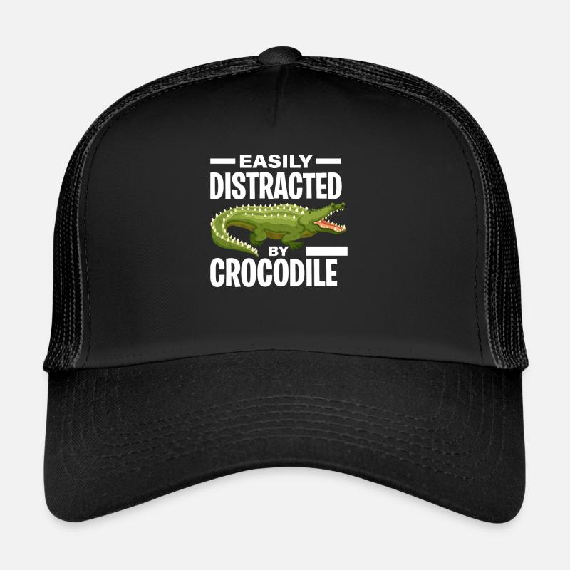 crocodile Casquette trucker 