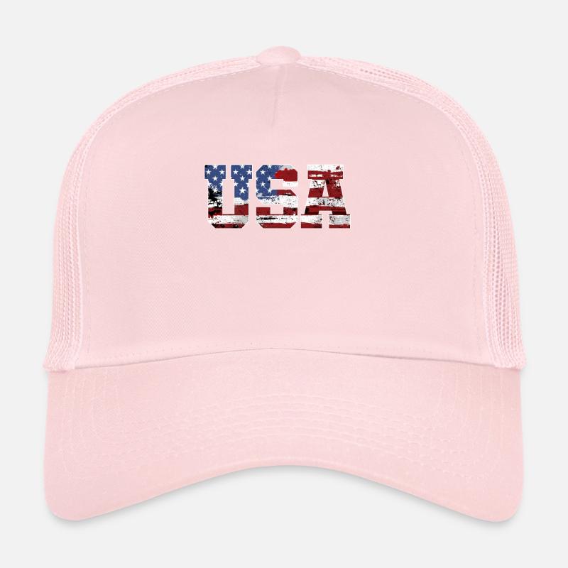 Drapeau USA Casquette trucker 
