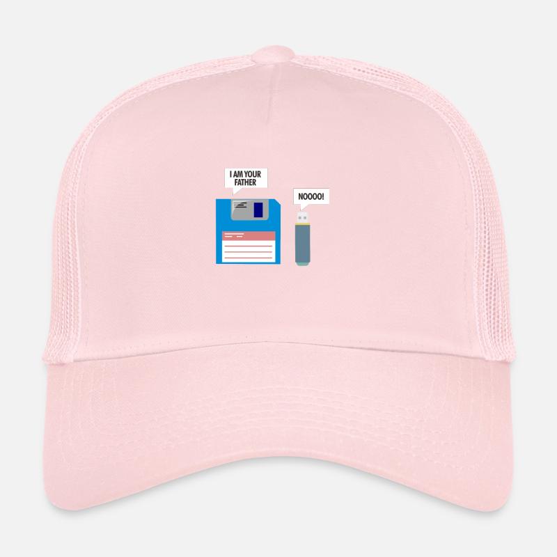 Diskette und USB Trucker Cap