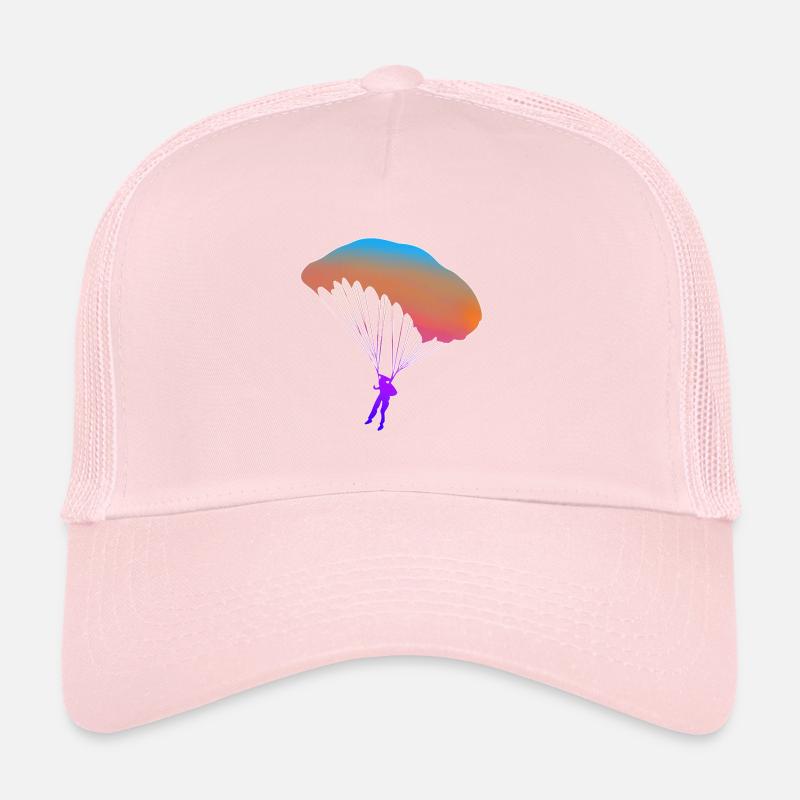 Skydiver parachute parachute gift Trucker Cap
