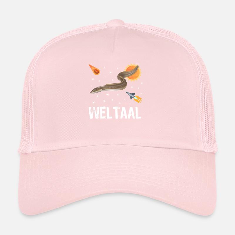 Funny world eel angler eel word game Trucker Cap
