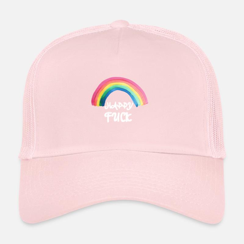merde heureuse Casquette trucker 