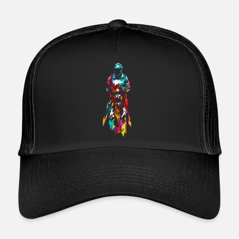 Cadeau d'équitation d'endurance Casquette trucker 