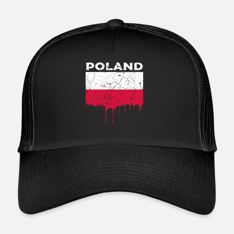 Pologne Pavillon Casquette trucker 