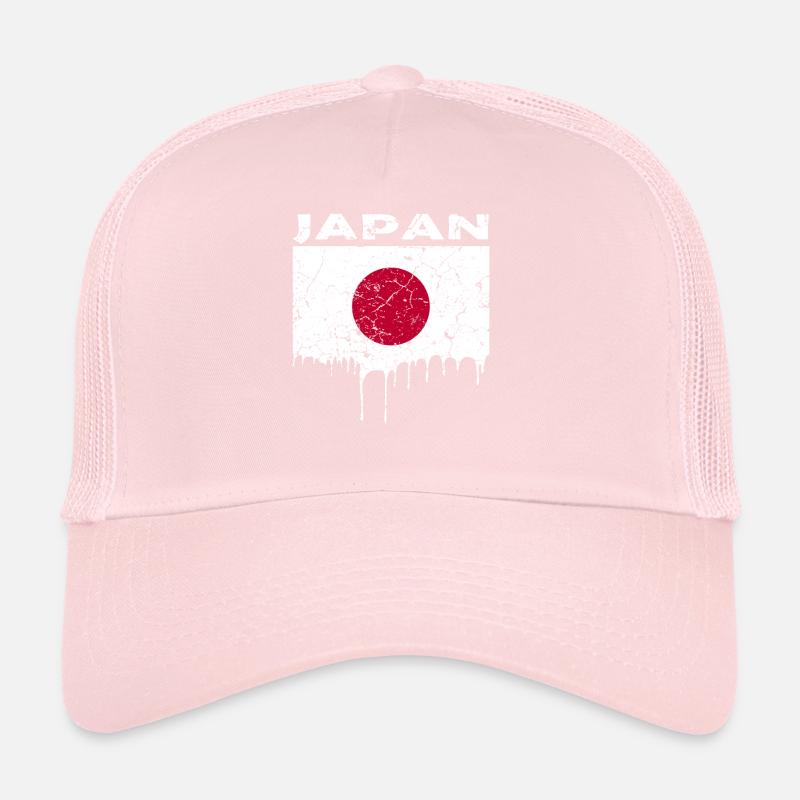 Japan flag Trucker Cap