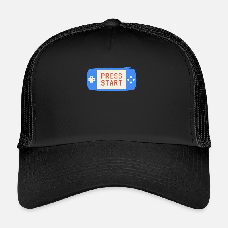 Appuyez sur start Casquette trucker 